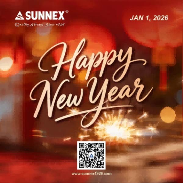 SUNNEX నుండి 2026 నూతన సంవత్సర శుభాకాంక్షలు!